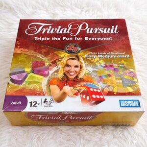 Trivial Pursuit 25th Anniversary Edition New Sealed Parker Brothers Board Game